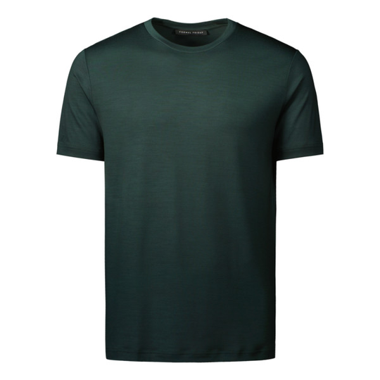 Formal Friday Ultrafine Merino T-shirt - Green - Unisex - L