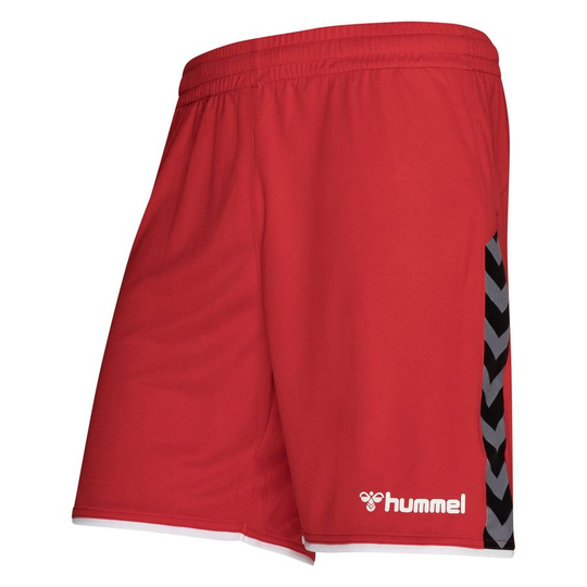 Hummel Shortsit Authentic Poly - Punainen/Valkoinen