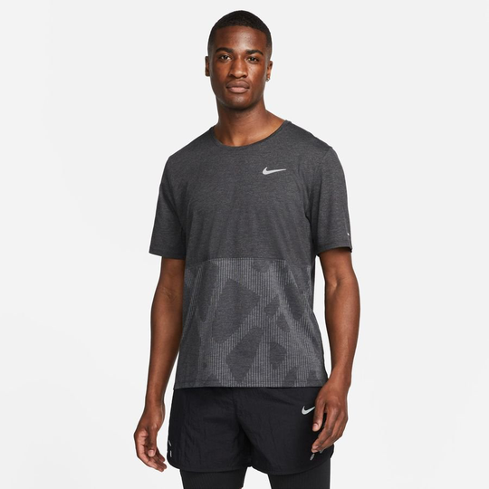 Nike Juoksu-t-paita Dri-FIT Run Division - Harmaa/Hopea