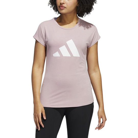 adidas Treenipaita 3-stripes - Pinkki/valkoinen Nainen, koko Medium