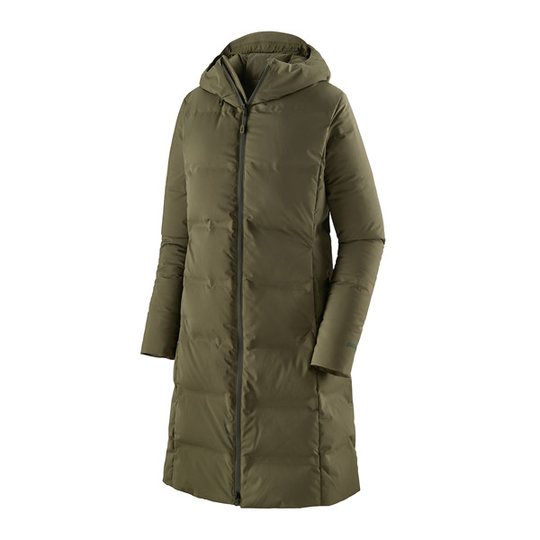 Patagonia W' S Jackson Glacier Parka - Basin Green - Naiset - M