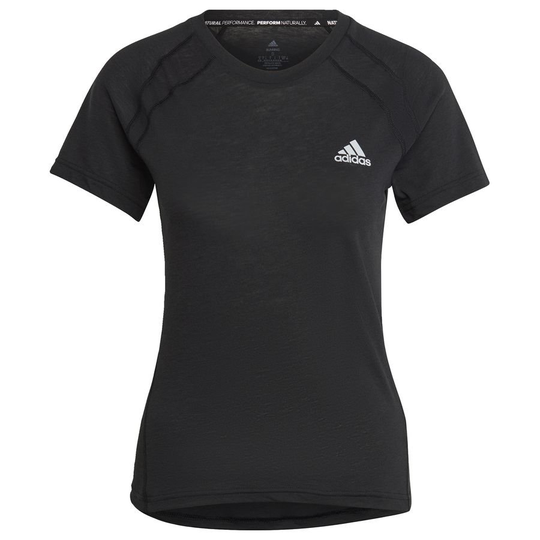 adidas Juoksu-t-paita X-city - Musta/hopea Nainen, koko X-Small