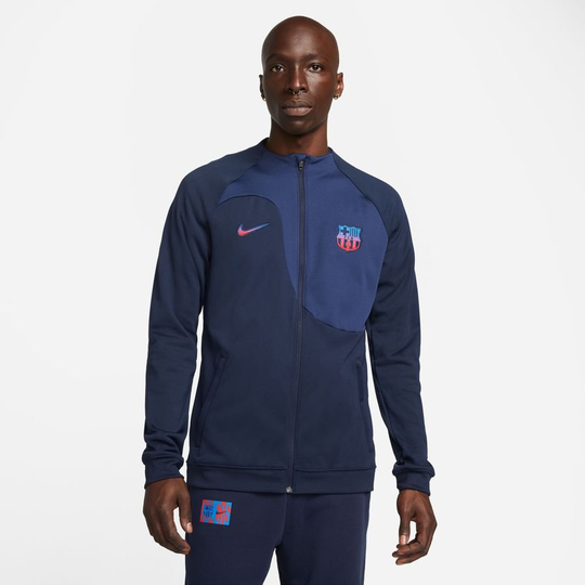 Barcelona Treenitakki Academy Pro Anthem - Navy/Navy/Punainen