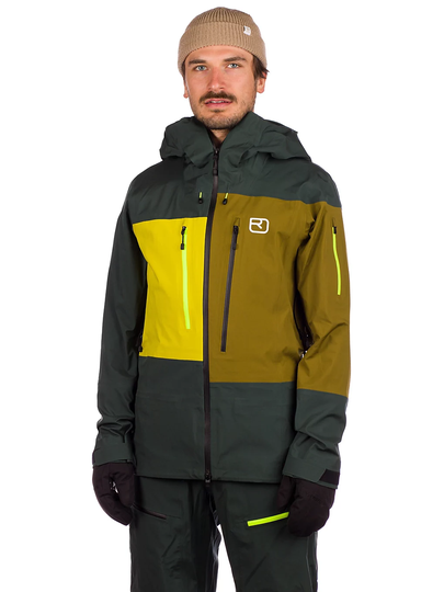 Ortovox 3L Deep Shell Jacket vihreä