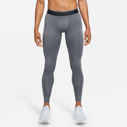 Nike Pro Trikoot Dri-fit - Harmaa/musta, koko Small