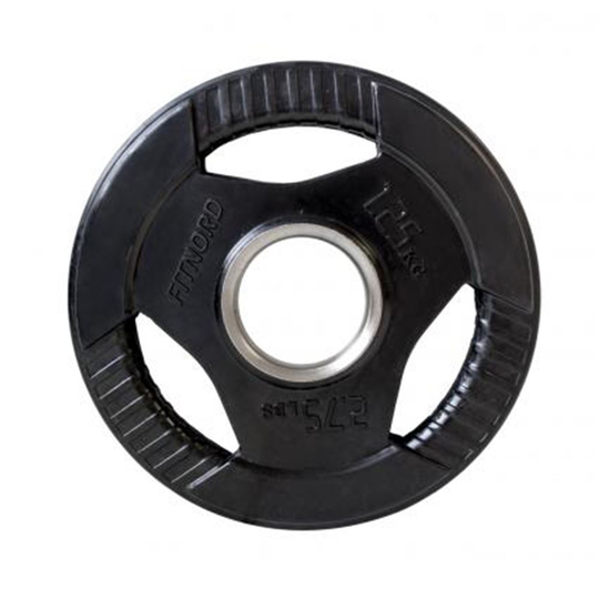 FitNord Painolevy Tri Grip, Levypainot Kumipäällyste