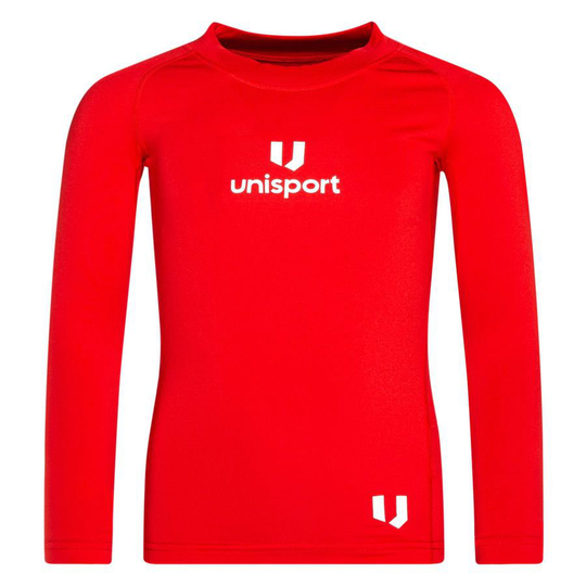 Unisport Warm Turtleneck Aluspaita - Punainen Lapset