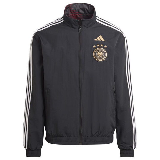 Saksa Käännettävä Treenitakki Anthem MM 2022 - Musta/Valkoinen - adidas, koko Large