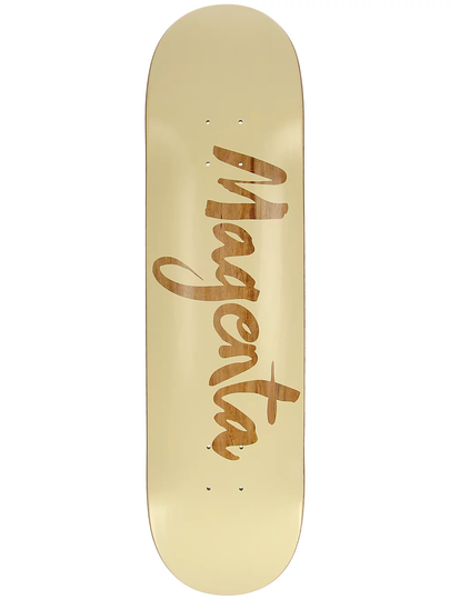 Magenta Team Brush 8" Wood Skateboard Deck kuviotu