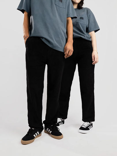 Blue Tomato Cord Relaxed Pants musta
