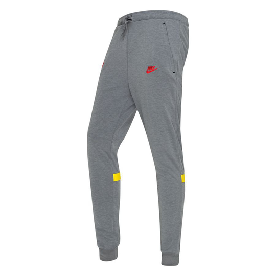 Liverpool Treenihousut Dri-FIT Travel Fleece - Harmaa/Keltainen